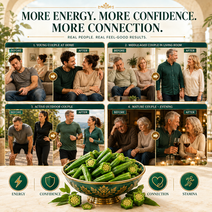 💪More Energy, More Confidence, More Connection – 🔥Premium Okra Crisps for Men-BP