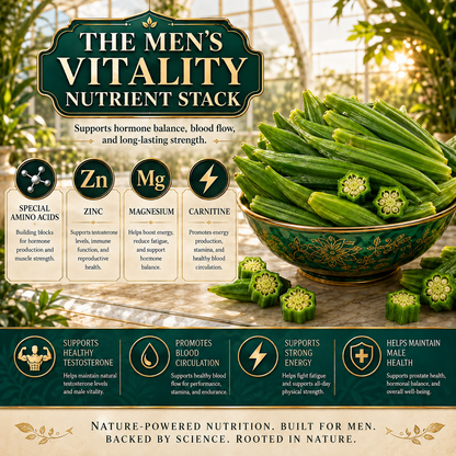 💪More Energy, More Confidence, More Connection – 🔥Premium Okra Crisps for Men-BP