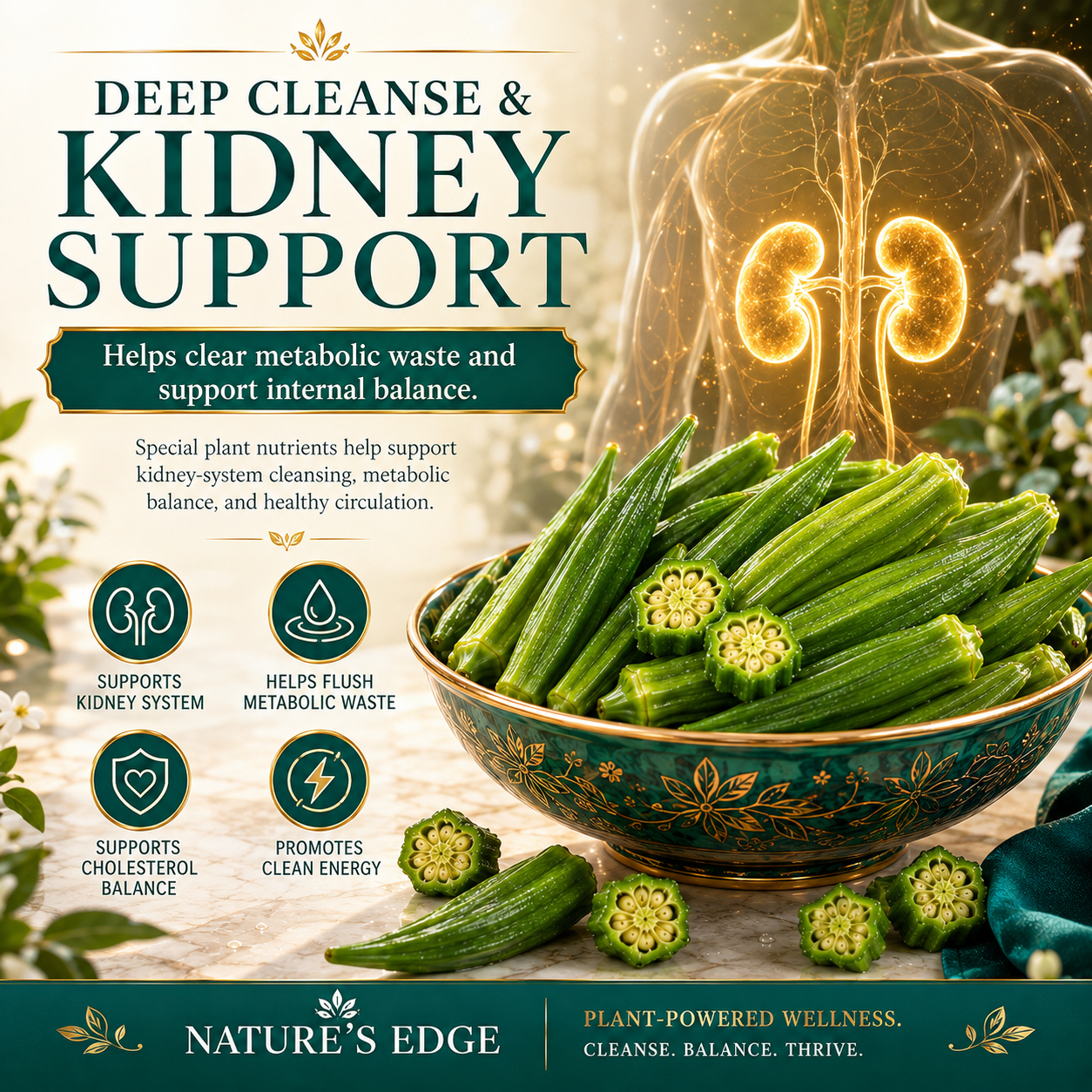 💪More Energy, More Confidence, More Connection – 🔥Premium Okra Crisps for Men-BP