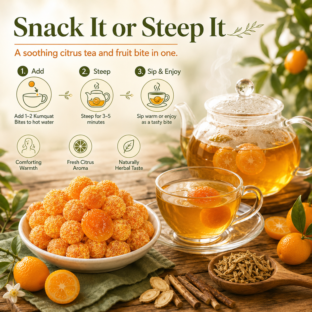 🍊Herbal Kumquat：👨‍⚕️Cleanse Vascular Trash •🧬 Support Healthy Blood Pressure & Blood Sugar • 🌿100% Pure Botanical Formula with Zero Artificial Additives- BP